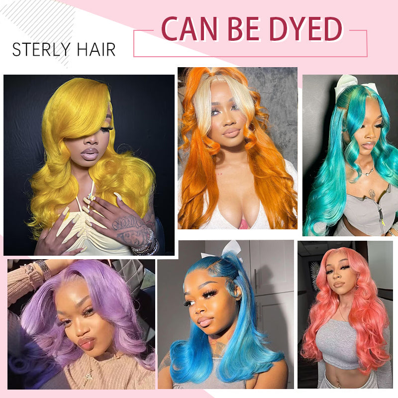 Sterly Hair 613 Blonde Wear Go Glueless 4×4 / 5x5 Straight Lace Closure Wigs