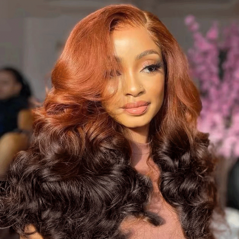 Super Double Drawn Vietnamese Raw Hair Bouncy Curls Hair Funmi Wig 13×6 Lace Frontal Wigs - sterlyhair