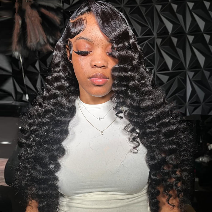 HD Lace 13×6 Full Lace Loose Deep Wave Human Hair Wig Sterly Hair - sterlyhair