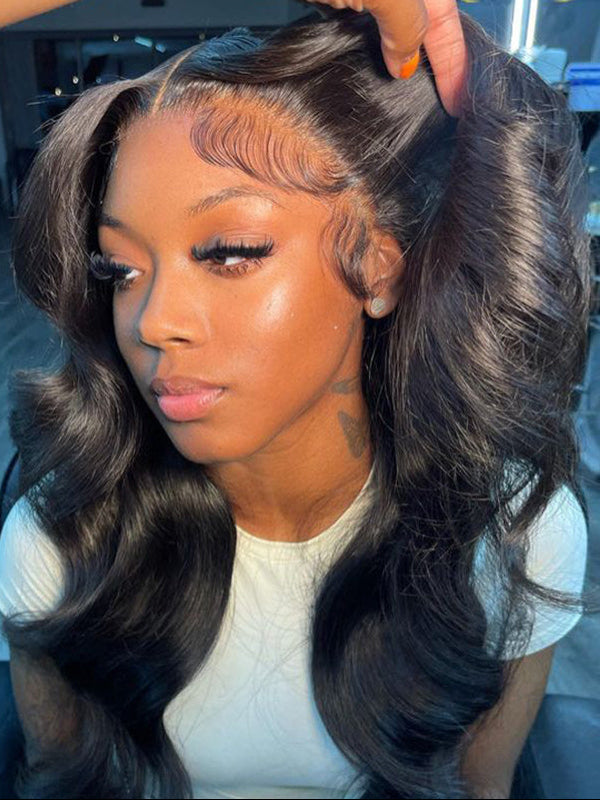 Sterly Real HD Glueless 13x6 Glueless Body Wave Lace Front Human Hair Wigs - sterlyhair