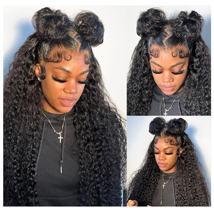 Curly Wave Full Lace Human Hair Wig Sterly 100% Human Hair Wigs - sterlyhair