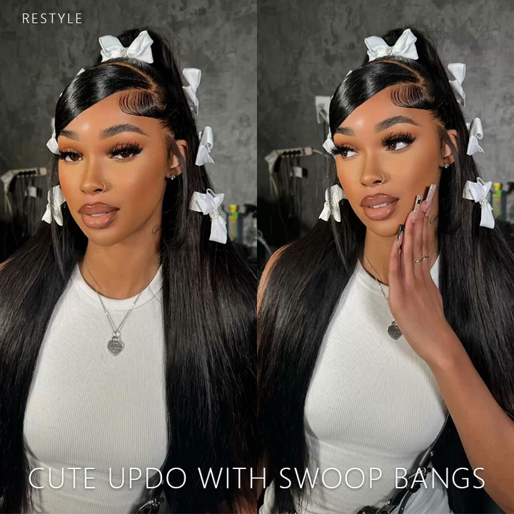Undetectable HD Lace 13×6 Straight Lace Front Wigs Human Hair Pre Plucked Sterly Hair - sterlyhair