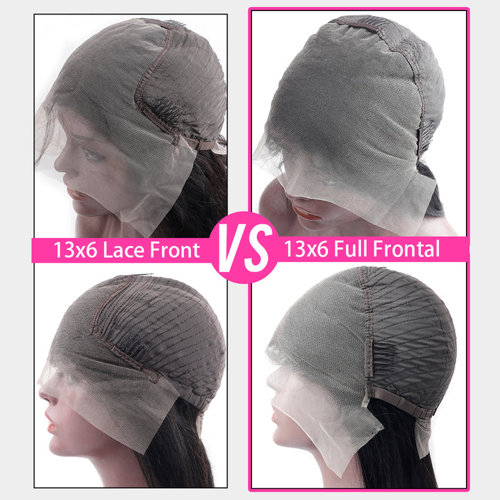 #1 Jet Black 13×6 Lace Loose Body Wave Wig Human Hair Sterly Hair - sterlyhair