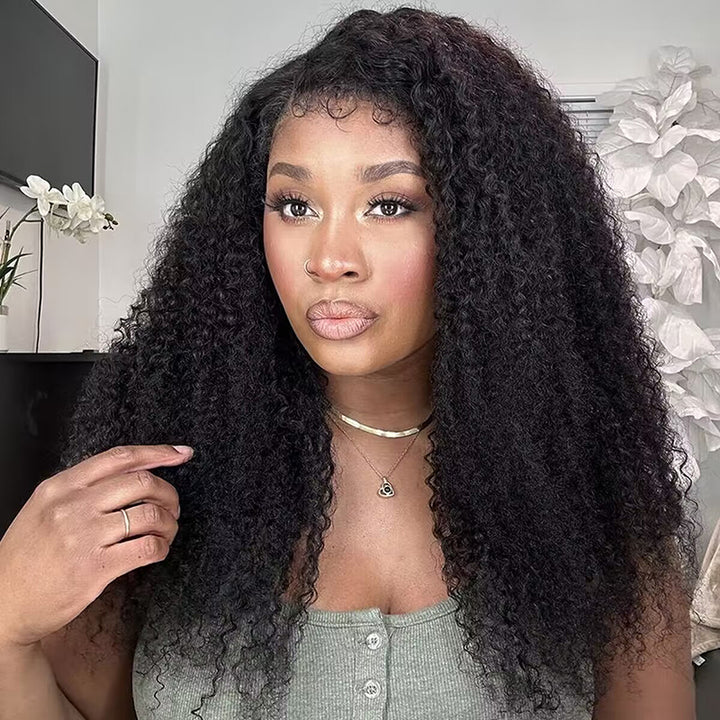 Sterly 5×5/13×6 Transparent Lace Curly Human Hair Wigs - sterlyhair