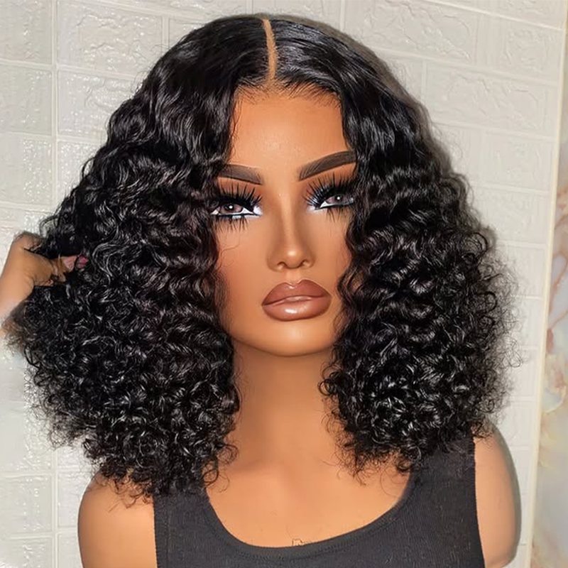 Flash Sale | #1 Jet Black Human Hair Bob Wigs Straight Short Bob Wigs For Women - sterlyhair