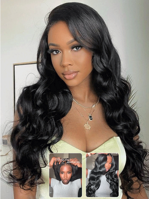 Sterly Glueless 7x6 HD Lace Wig Loose Body Lace Front Wigs Human Hair - sterlyhair