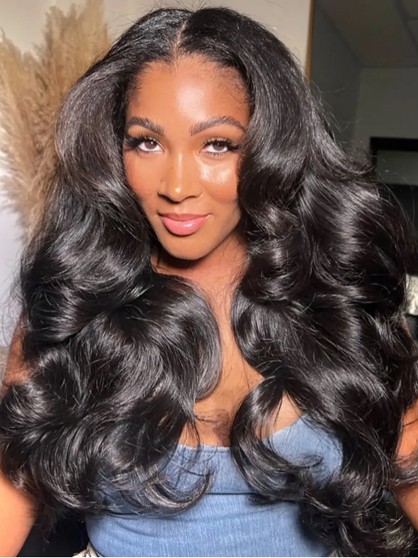 Sterly Glueless 7x6 HD Lace Wig Affordable Body Wave Lace Front Wigs Human Hair
