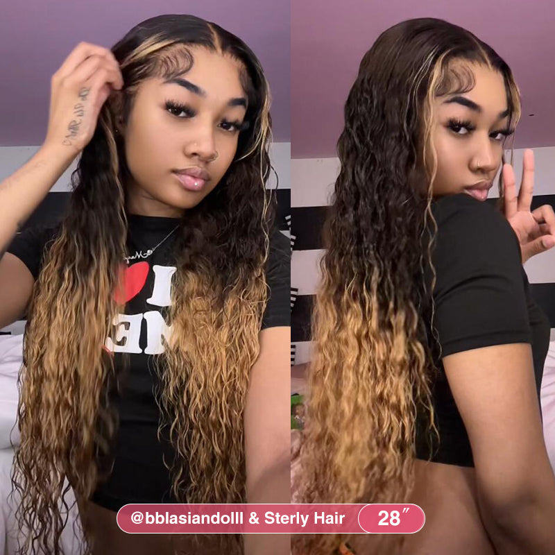 New Fabulous Beyonce Style | 13x6 Lace Ombre Deep Wave Frontal Wig ...