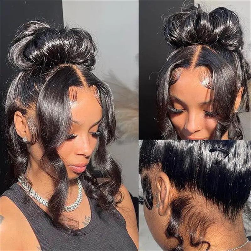 Body Wave Transparent Full Lace Human Hair Wig Sterly 100% Human Hair Wigs - sterlyhair
