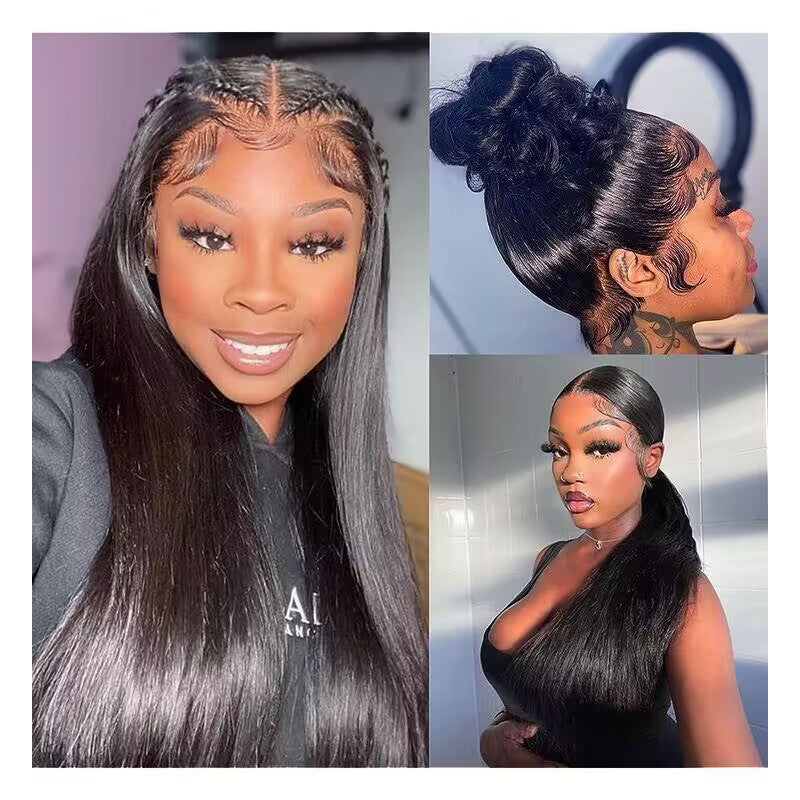 360 Lace Frontal Wigs Silk Straight Human Hair Wigs For Women Sterly Hair - sterlyhair