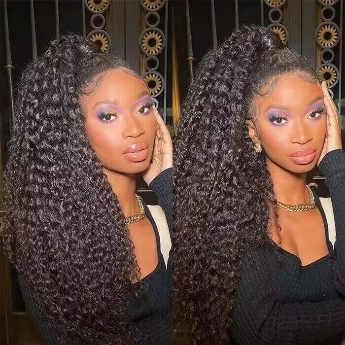 360 Lace Frontal Wigs Curly Human Hair Wigs For Women Sterly Hair
