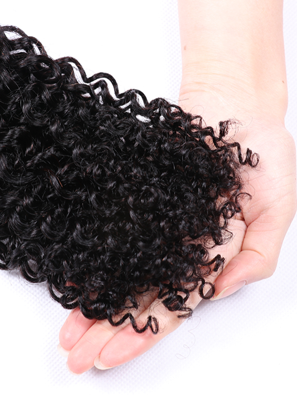 12A Bundles With Frontal | Curly Bundles With 13X6 Lace Frontal Human Hair Bundles With Frontal