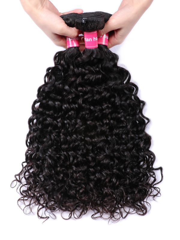 12A Bundles With Frontal | Water Wave Bundles With 13X6 Lace Frontal Human Hair Bundles With Frontal