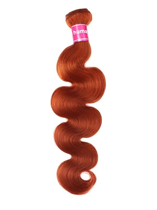 12A | Ginger #350 Body Wave Human Hair Bundles With 13×6 Lace Frontal/5×5 Lace Closure