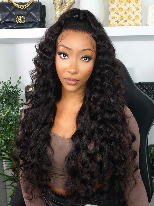 HD Lace 13×6 Full Lace Loose Deep Wave Human Hair Wig Sterly Hair - sterlyhair