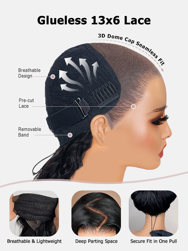 #1 Jet Black 13×6 Full Lace Curly Short Bob Human Hair Wigs For Women - sterlyhair