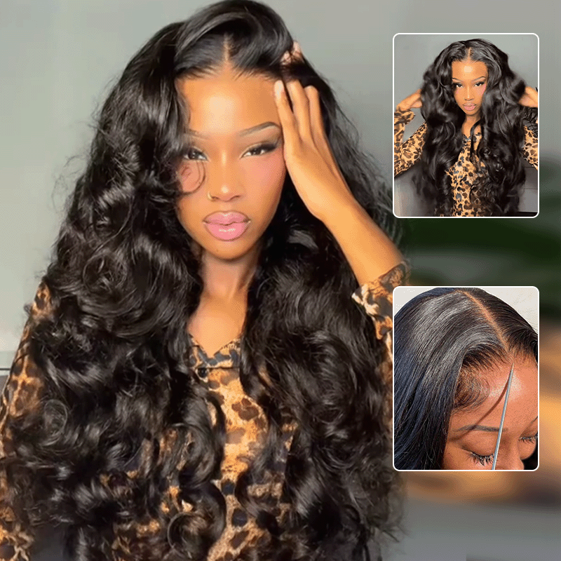 Sterly Glueless 13x6 Loose Wave Wig HD Lace Frontal Wigs Pre Plucked - sterlyhair