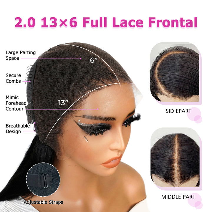 #4 Chocolate Brown Hair Wig Sterly Brown Glueless Body Wave Lace Front Wigs Human Hair - sterlyhair