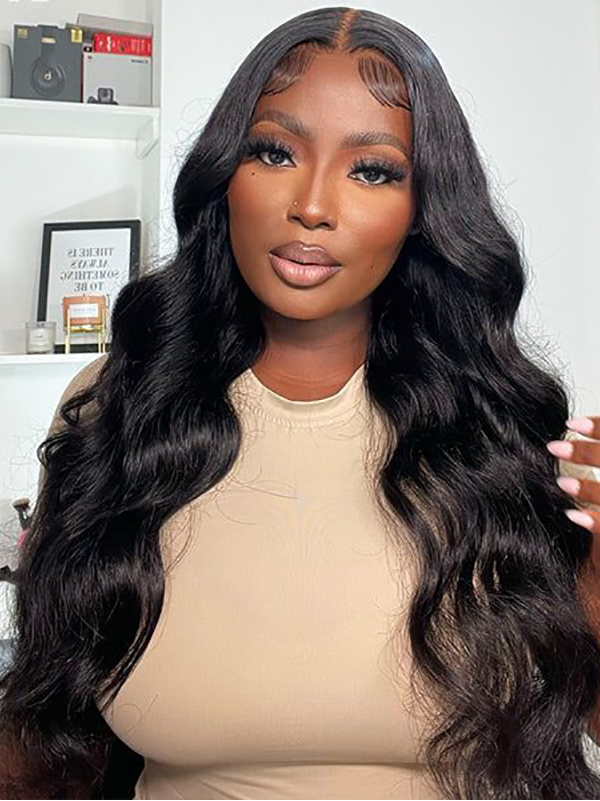 Affordable Glueless 7×6 Loose Body Wave Human Hair Wig Sterly Hair - sterlyhair