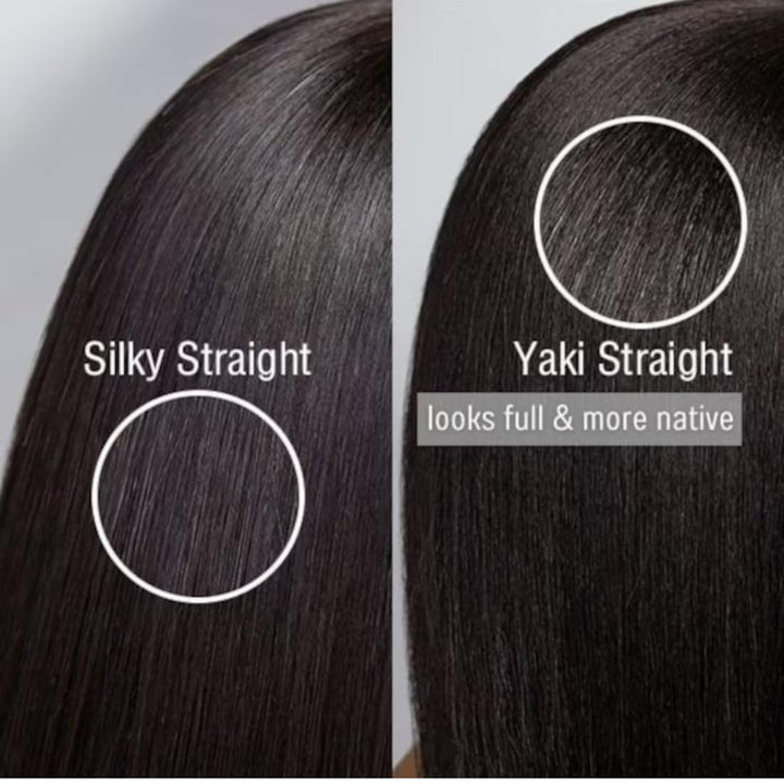 Sterly Yaki Straight Bob Human Hair Wig 7×6/13×6 HD Lace Glueless Short Wig - sterlyhair