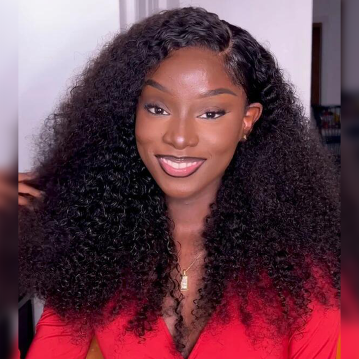 4a/4b Perfect Curls Wig Natural Coiled Hair 13x6 Wear Go Glueless Wigs Pre Bleached - sterlyhair