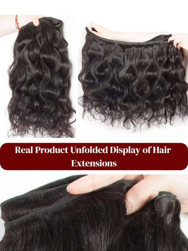 #1 Jet Black High Quality Double Drawn Raw Virgin Cuticle Aligned Body Wave Human Hair Bundles - sterlyhair