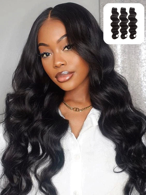 TikTok Hot | Raw Body Wave/Water Wave/Burmese Curly Bundles High Quality 100% Human Hair Sterly Hair - sterlyhair
