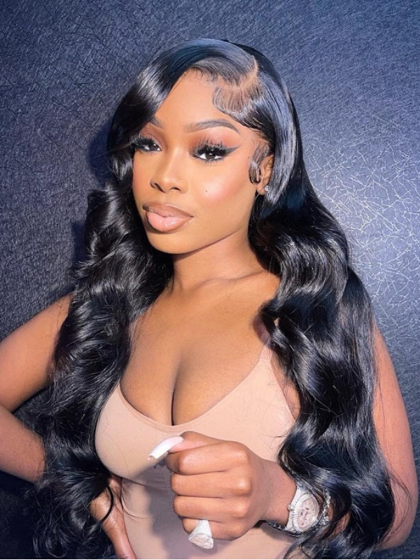 Sterly Real HD Glueless 13x6 Glueless Body Wave Lace Front Human Hair Wigs