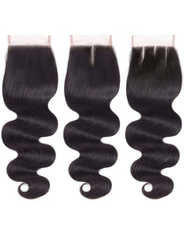 12A Bundles With Closure | Body Wave 3 Bundles With 4×4 Lace Closure 100% Unprocessed Virgin Human Hair - sterlyhair