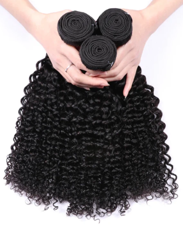 Sterly Hair Kinky Curly Bundles Human Hair Extensions 3 / 4 Bundles Raw Indian Hair Cuticle Aligned - sterlyhair