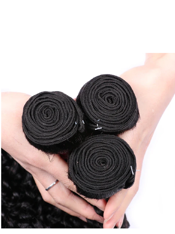 Sterly Hair Kinky Curly Bundles Human Hair Extensions 3 / 4 Bundles Raw Indian Hair Cuticle Aligned - sterlyhair