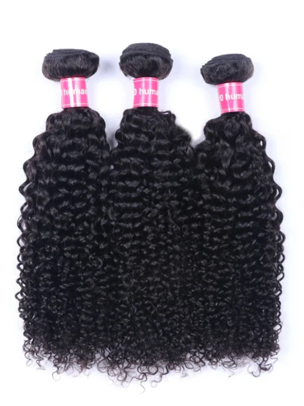 Sterly Hair Kinky Curly Bundles Human Hair Extensions 3 / 4 Bundles Raw Indian Hair Cuticle Aligned - sterlyhair