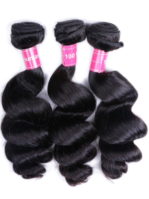 Sterly Hair Loose Wave 3/4 PCS Bundles Deal Human Hair Extensions Bundles - sterlyhair