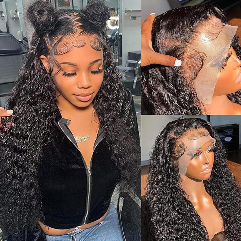 Curly 3a/3b Wig Perfect Curls Glueless 13×6 PreMax Wig Flexi-Fit Drawstring Human Hair Wigs Pre Bleached - sterlyhair