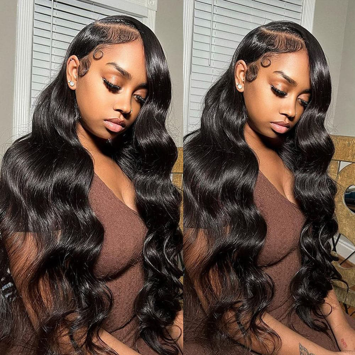 Sterly 13×6 HD Lace Body Wave Lace Front Wigs Human Hair Wig - sterlyhair