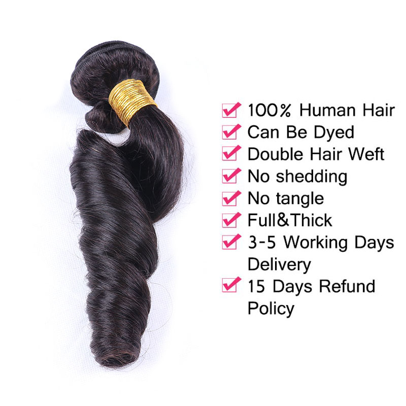 Sterly Hair Fummi 3/4 PCS Bundles Deal Human Hair Extensions Bundles