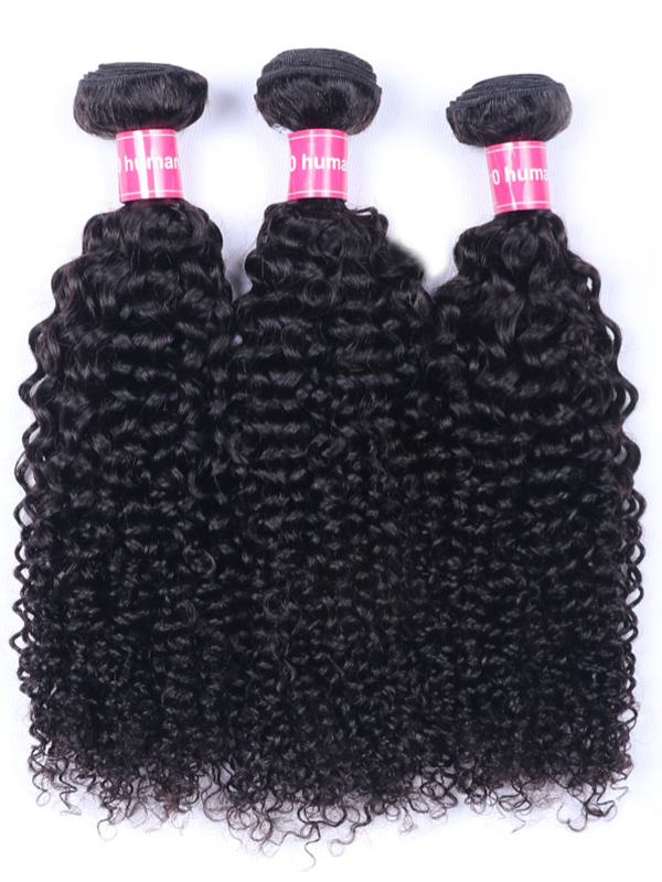 12A Bundles With Closure | Deep Curly 3 Bundles with 4×4 Lace Closure 100% Human Virgin Hair - sterlyhair