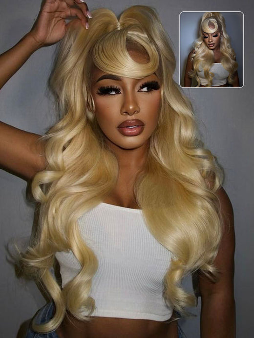 Raw Hair Wig | 360 Lace Frontal Wigs #613 Blonde Straight Human Hair Wigs For Women Sterly Hair Blonde Magic - sterlyhair