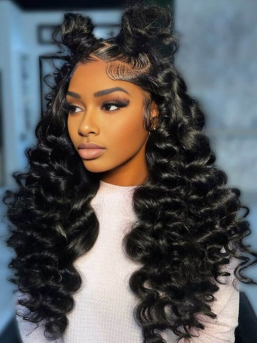 360 Lace Frontal Wigs Loose Wave Human Hair Wigs For Women Sterly Hair - sterlyhair