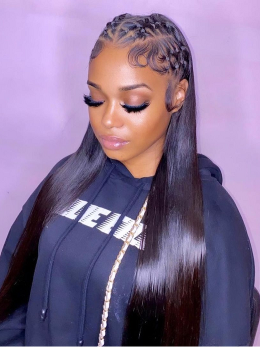 360 Lace Frontal Wigs Silk Straight Human Hair Wigs For Women Sterly Hair - sterlyhair