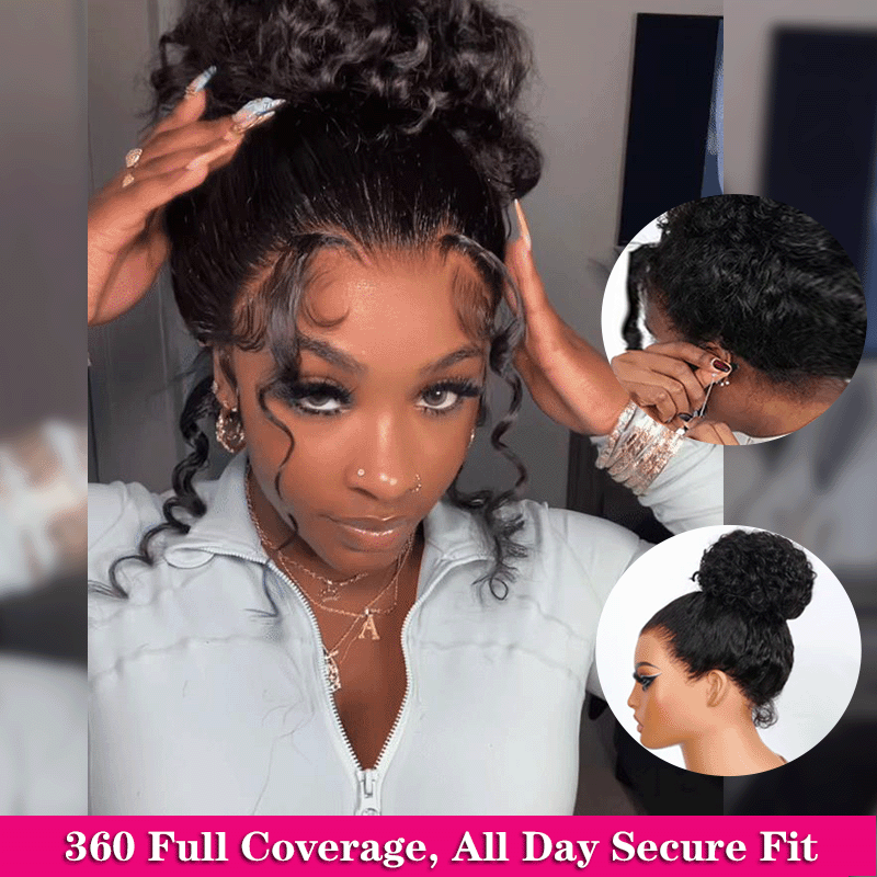 360 Lace Frontal Wigs Loose Wave Human Hair Wigs For Women Sterly Hair - sterlyhair