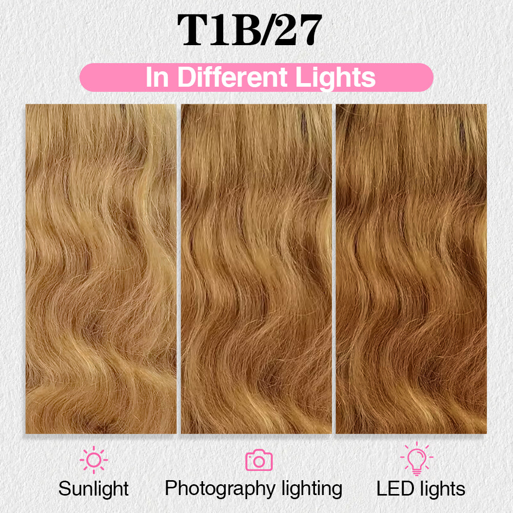 250% Density Glueless V Part Body Wave Wigs Beginner Friendly Thin Part Drawstring Wig