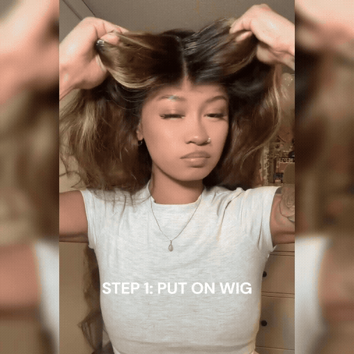 13×6 Full Lace Black Roots with 4/27 Highlight Wig Human Hair Wig - sterlyhair