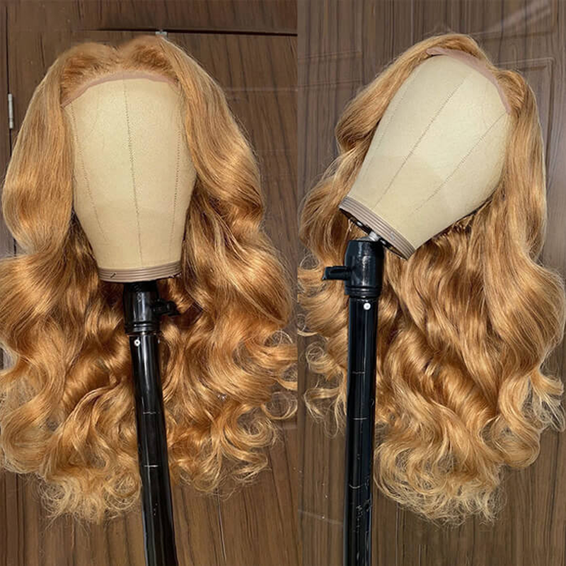 2024 Clearance Sale | #27 Honey Blonde 13×6 Body Wave Lace Frontal Wigs