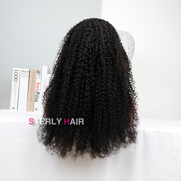 4a/4b Perfect Curls Wig Natural Coiled Hair 13x6 Wear Go Glueless Wigs Pre Bleached - sterlyhair