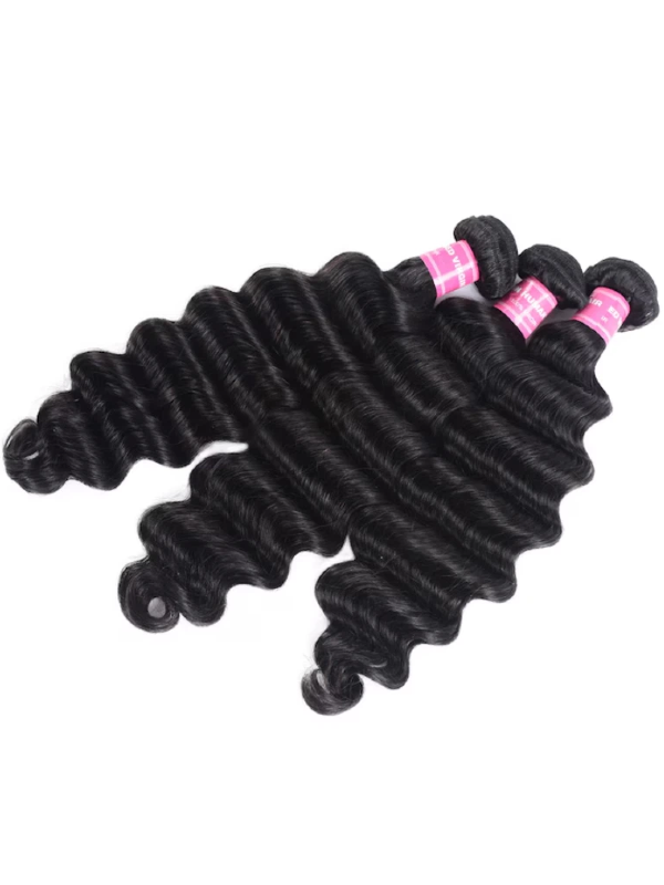 12A Bundles With Frontal | Loose Deep Wave Virgin Hair 3 Bundles with 13×4 Lace Frontal Hand-tied - sterlyhair