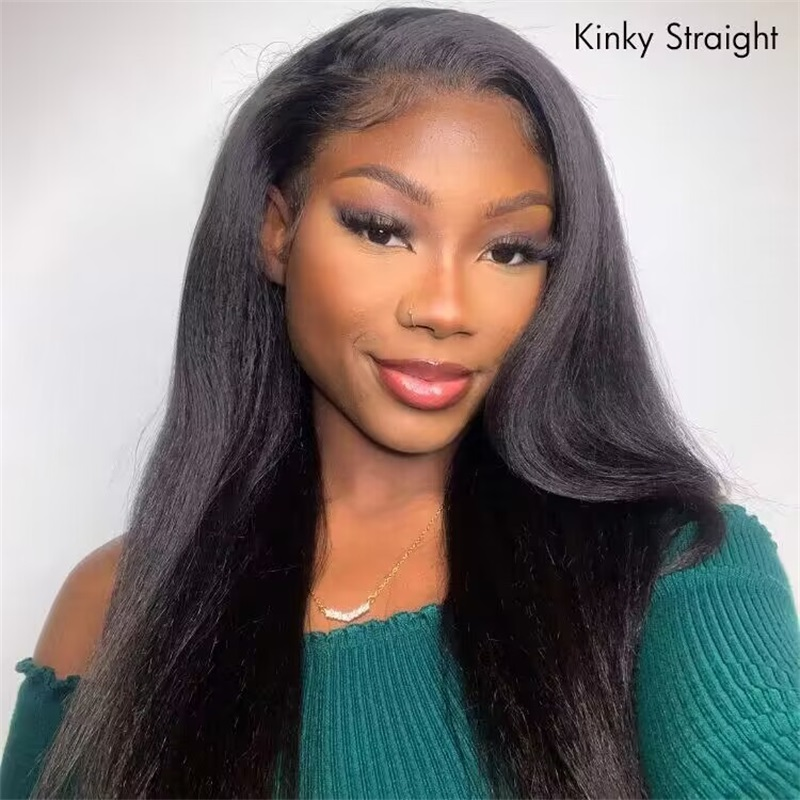 9x6 Lace Parting Max Glueless Wig Natural Kinky Straight / Yaki Straight Ready to Go Wig - sterlyhair