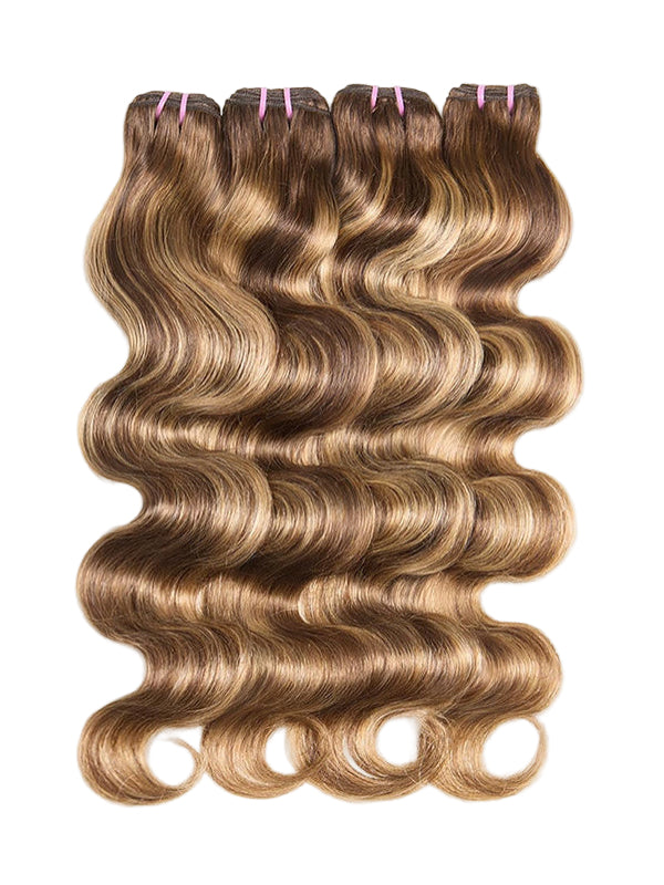 #4/27 Raw Body Wave Bundles High Quality 100% Human Hair Cuticle Aligned - sterlyhair