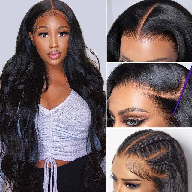 Affordable Glueless 7×6 Loose Body Wave Human Hair Wig Sterly Hair - sterlyhair