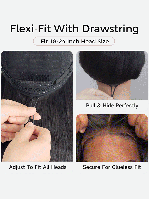 Sterly Glueless 13x6 Water Wave Wig HD Lace Frontal Wigs 100% Human Hair Wigs - sterlyhair